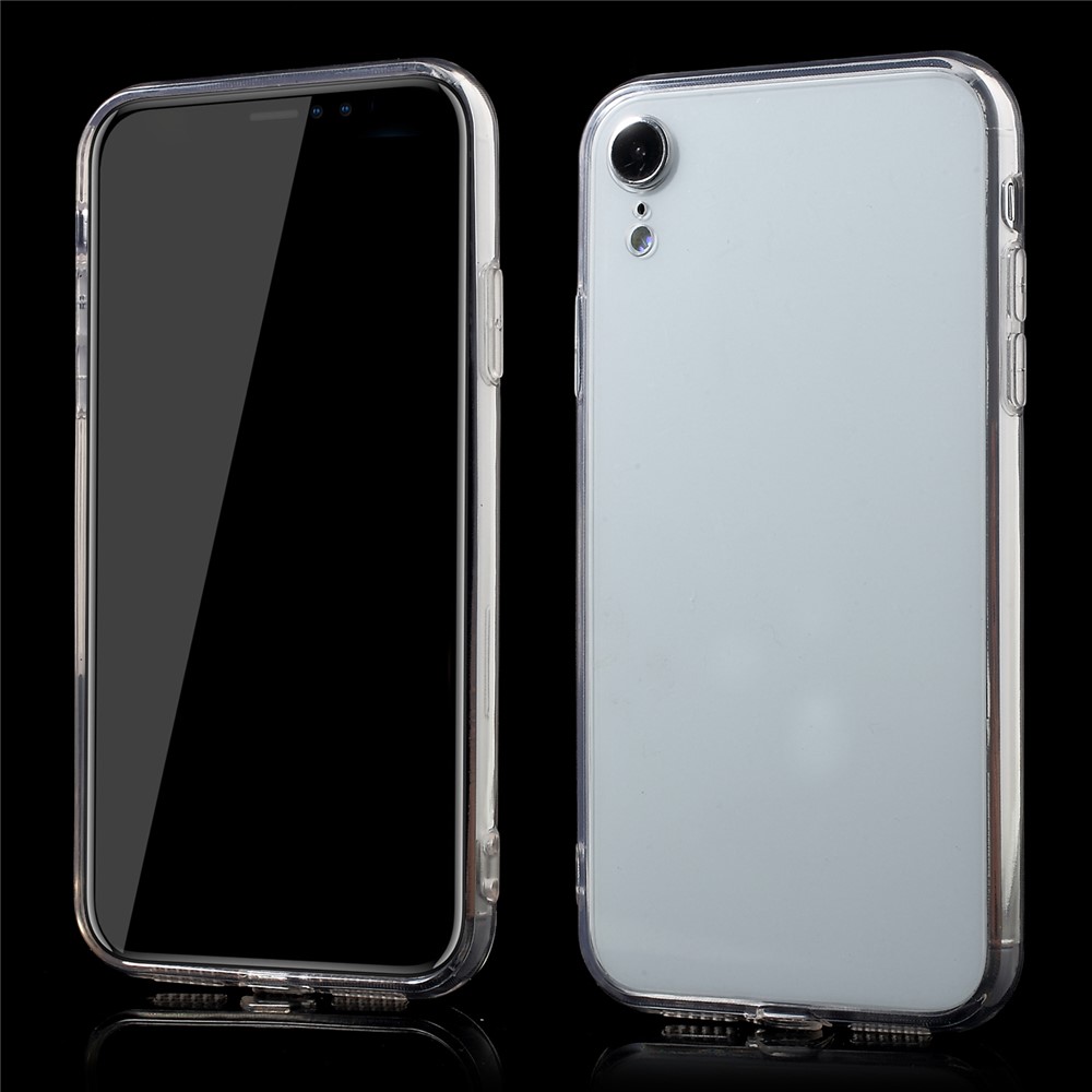 Löschen Sie Acryl Zurück + TPU Edge Hybrid Mobiltelefon Hülle Für Iphone XR 6,1 Zoll