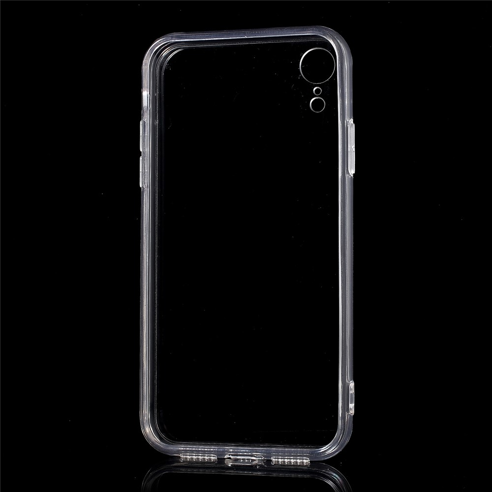 Clear Acrílico Back + TPU Edge Mobile Telephone de Borde Para Iphone XR 6.1 Pulgadas