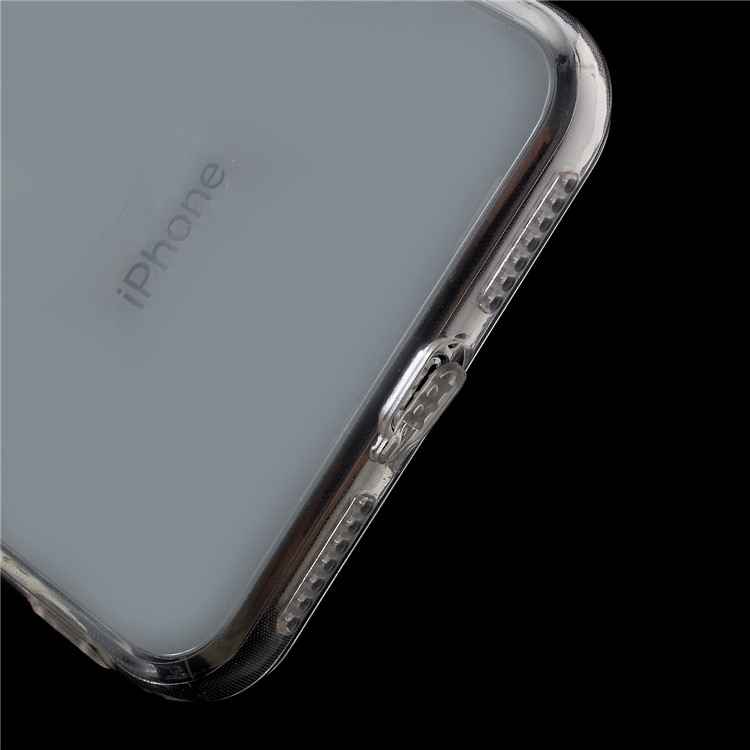Clear Acrylic Back + TPU Edge Hybrid Cell Phone Cover for iPhone XS Max 6.5 inch-5