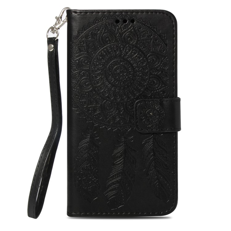 Impressão Dream Catcher Carteira De Couro Para Iphone 9 - Preto-2