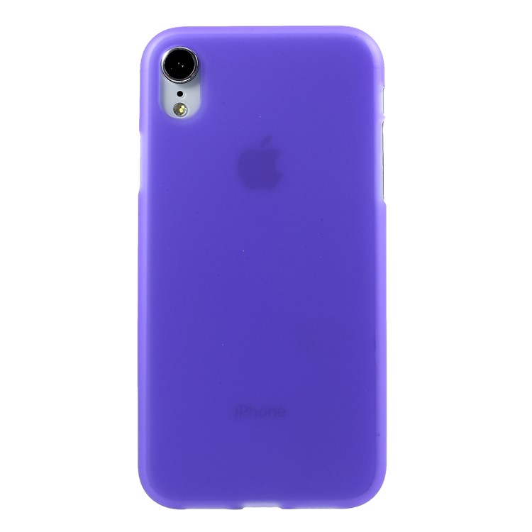 

Двусторонний Матовый Корпус Мобильного Телефона TPU Для Iphone 9 6.1 Inch - Пурпурный, iPhone XR 6.1 inch