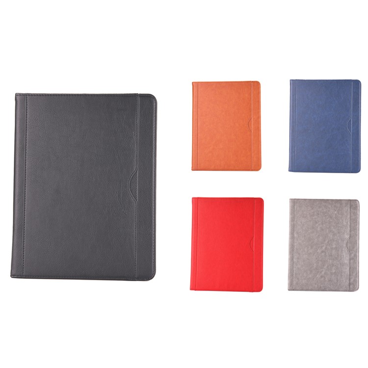 Business Style Wallet Stand PU Leather Smart Case with Pen Slot for iPad Mini 4 / 3 / 2 / 1 - Black-11