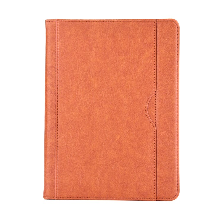 

Business Style Wallet Stand PU Leather Smart Folio Case with Pen Slot for iPad Mini 4 / 3 / 2 / 1 - Orange, iPad mini 4