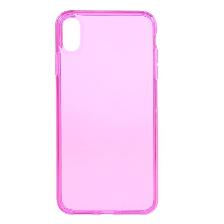 

Clear TPU Soft Phone Accessory Cover for iPhone XS Max 6.5 inch - Rose, iPhone XS Max 6.5 inch