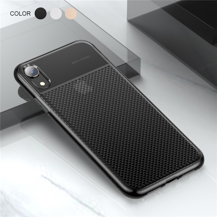 

BASEUS Glistening & Transparent Series Soft TPU Case for iPhone XR 6.1 inch - Transparent Black, iPhone XR 6.1 inch