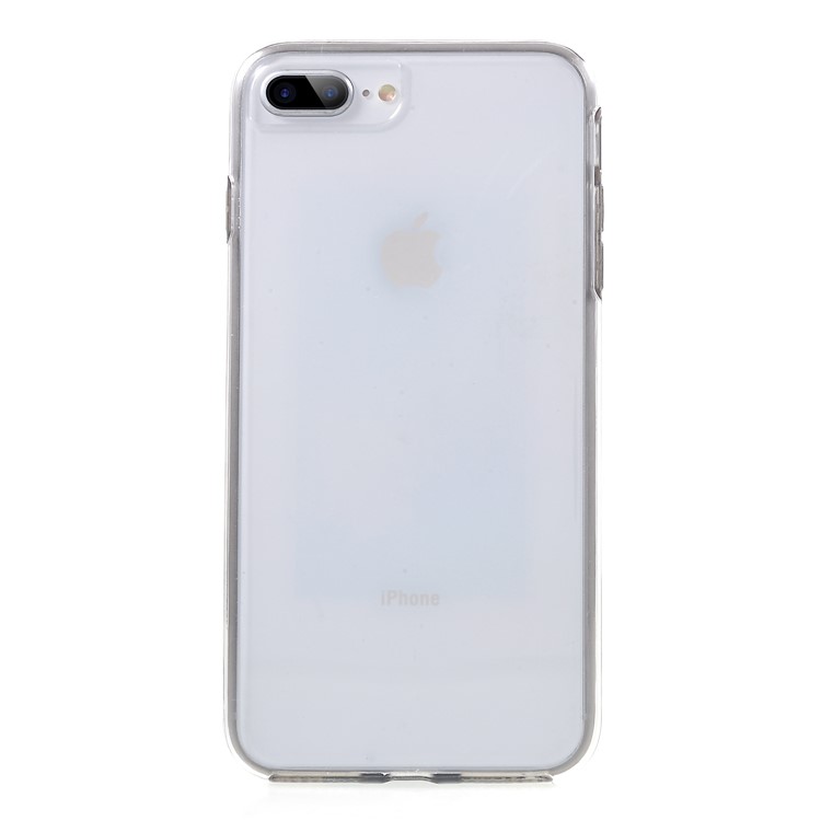 

Touchable TPU Front + PC Back 2-in-1 Full Protection Cell Phone Case for iPhone 8 Plus / 7 Plus 5.5 inch - Grey