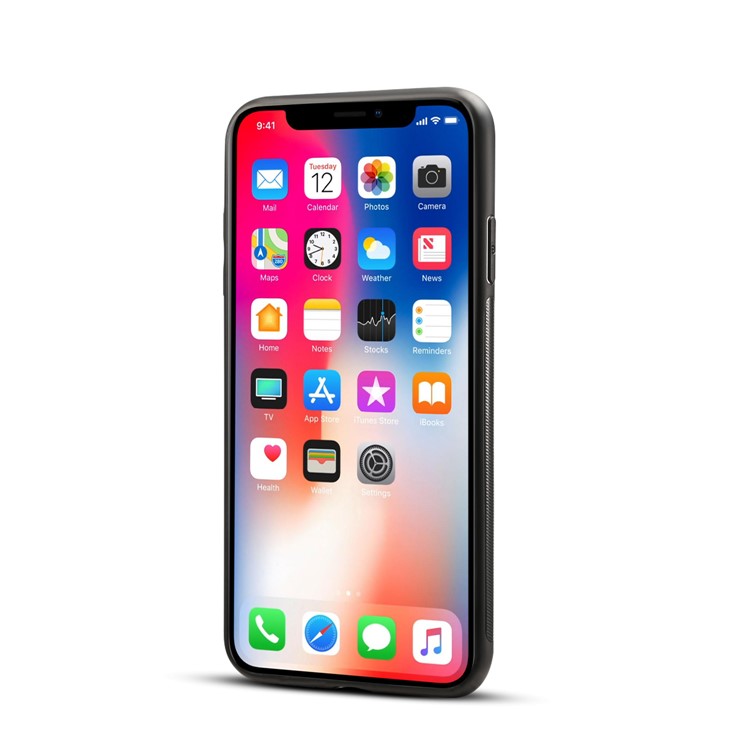 Impressão Padrão PU De Couro Revestido PC + TPU Caso Híbrido Para O Iphone 9 6,1 Polegadas - Peônia-2