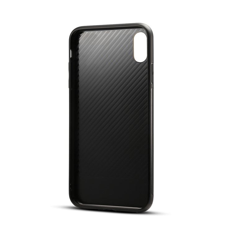 Impressão Padrão PU De Couro Revestido PC + TPU Caso Híbrido Para Iphone 9 Plus 6,5 Polegadas - Peônia-3