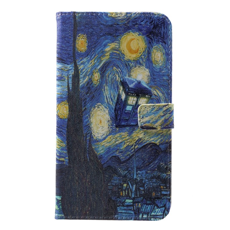 

Модельный Магнитный Кожаный Чехол Для Iphone 9 6.1 Inch - Живопись Маслом, iPhone XR 6.1 inch