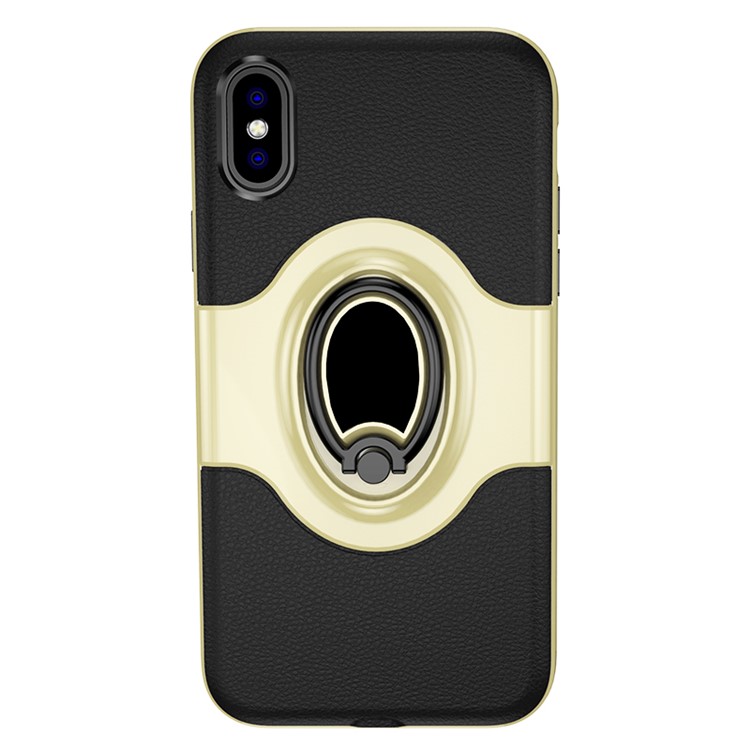 

Корпус Корпуса PC + TPU С Крышкой Для Держателя Для Iphone 9 Плюс 6,5 Дюйма - Золото, iPhone XS Max 6.5 inch