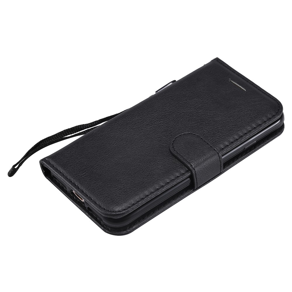 Wallet Leather Stand Case for iPhone 8/7 - Black-5