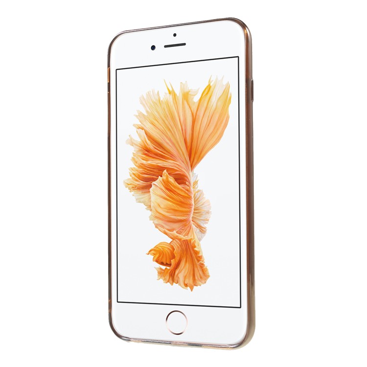Rhinestone-Dekoration Überzog TPU Zurück Fall Für Iphone 6s 6 - Gold-2