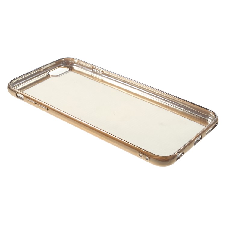 Rhinestone-Dekoration Überzog TPU Zurück Fall Für Iphone 6s 6 - Gold-5