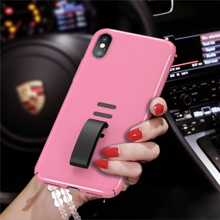 

Силиконовый Держатель Для Держателя Жесткого Диска Для ПК Для Iphone X - Розовый