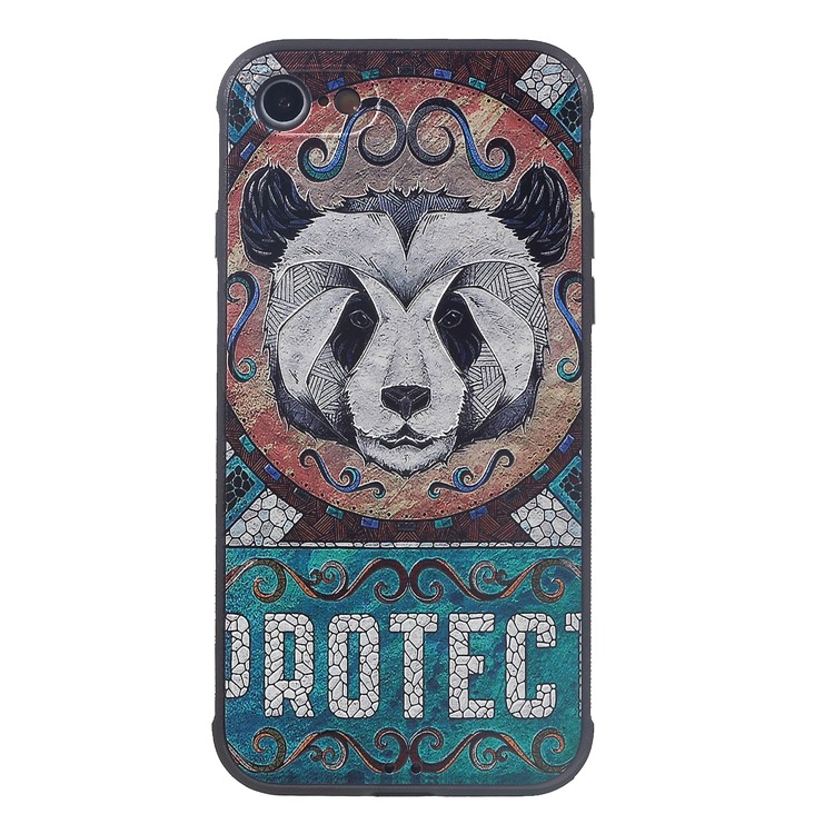 

Patterned Embossment TPU Case for iPhone 8/7 - Panda