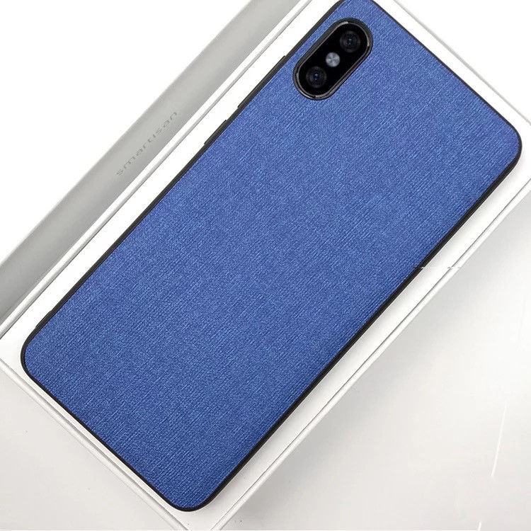 

Для Iphone 9 6,1-дюймовый Антискользящий Материал С Покрытием PC + TPU Для Мобильных Телефонов - Синий, iPhone XR 6.1 inch
