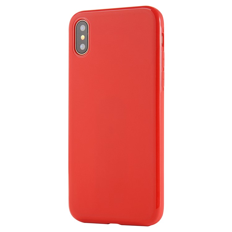 SULADA Para Iphone 9 Plus 6.5 Polegada TPU Caso De Volta Built-in Magnético Titular Folha De Metal - Vermelho-1