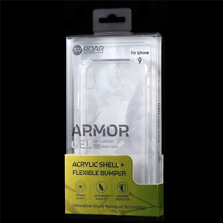 ROAR Armor Air-cushion HD Clear Case for iPhone XR 6.1 inch-9