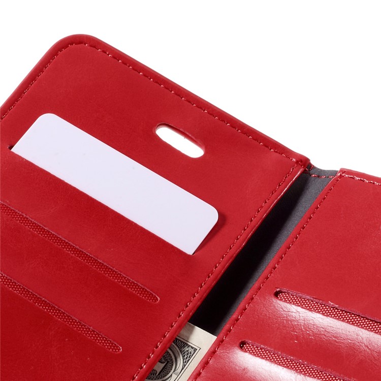 MERCURY GOOSPERY Mansoor Wallet Leather Case for iPhone 6s Plus/6 Plus - Red-10