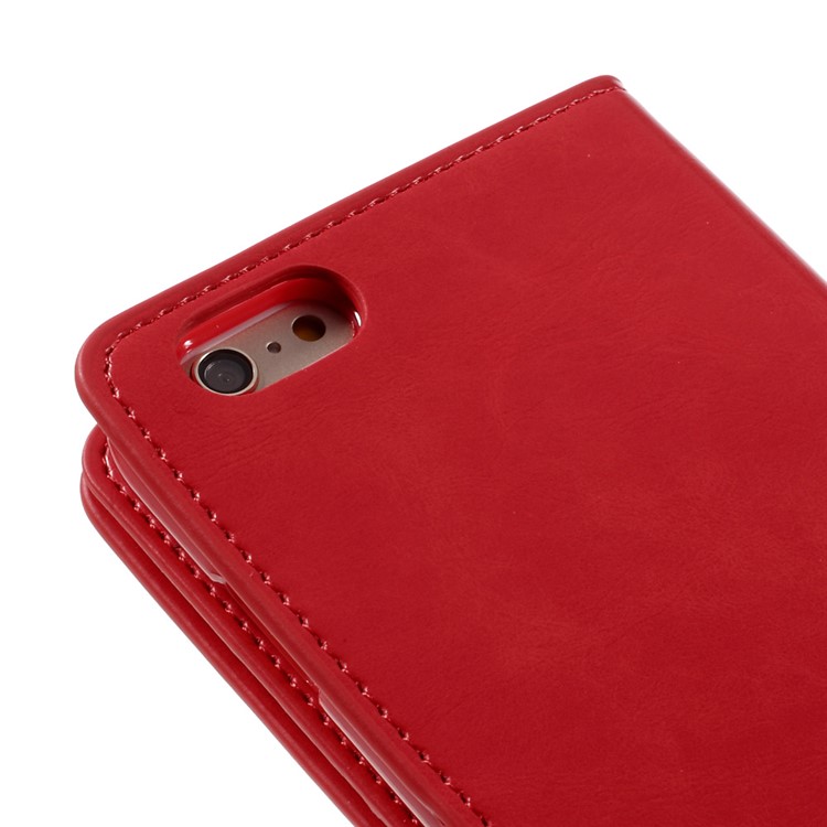MERCURY GOOSPERY Mansoor Wallet Leather Case for iPhone 6s Plus/6 Plus - Red-12