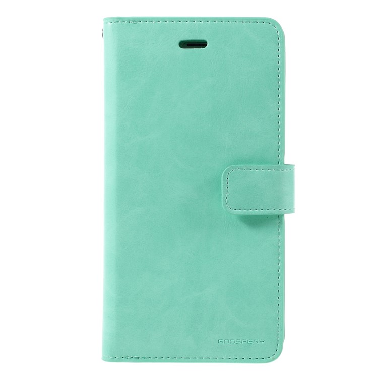 MERCURY GOOSPERY Mansoor Leather Flip Case for iPhone 6s Plus/6 Plus - Cyan-3