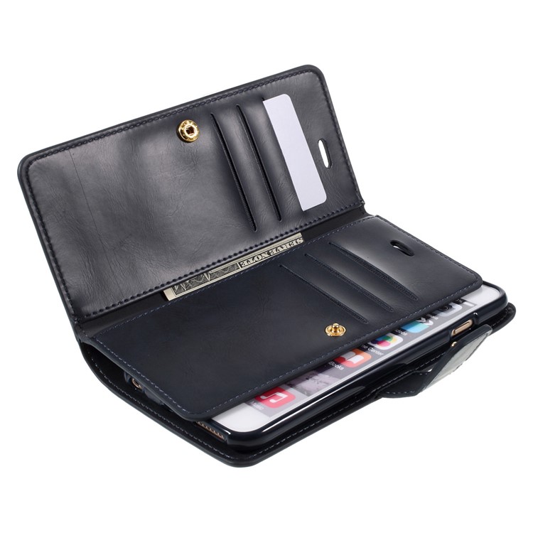 MERCURY GOOSPERY Mansoor Leather Cover for iPhone 6s Plus/6 Plus - Dark Blue-7
