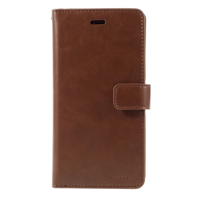 MERCURY GOOSPERY Mansoor Wallet Diary Case for iPhone 6s Plus/6 Plus - Brown-3