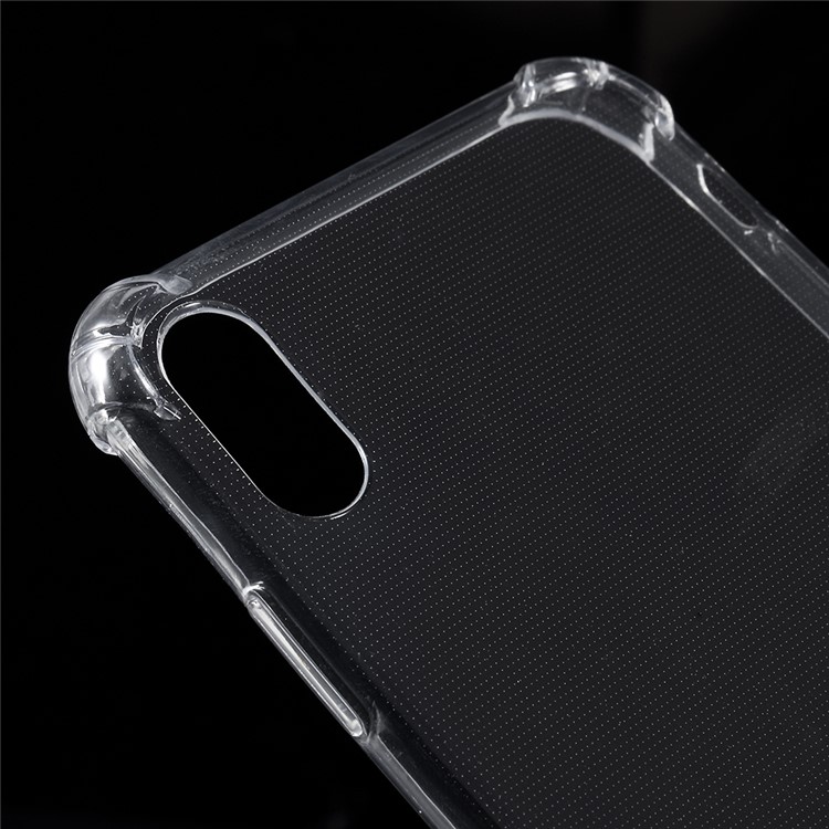 Drop-resistant Clear TPU Cell Phone Case for iPhone 9 Plus 6.5 inch-3