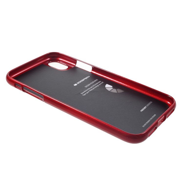 MERCURY GOOSPERY Glitter Powder TPU Gel Case for iPhone 9 6.1 inch - Red-4