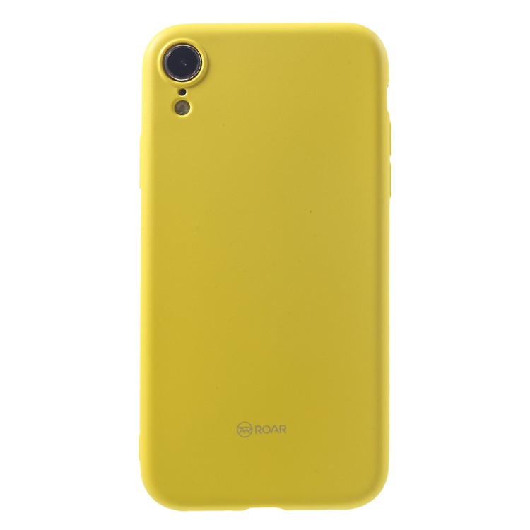 

ROAR All Day TPU Protection Phone Cover [Matte Surface] for iPhone XR 6.1 inch - Yellow, iPhone XR