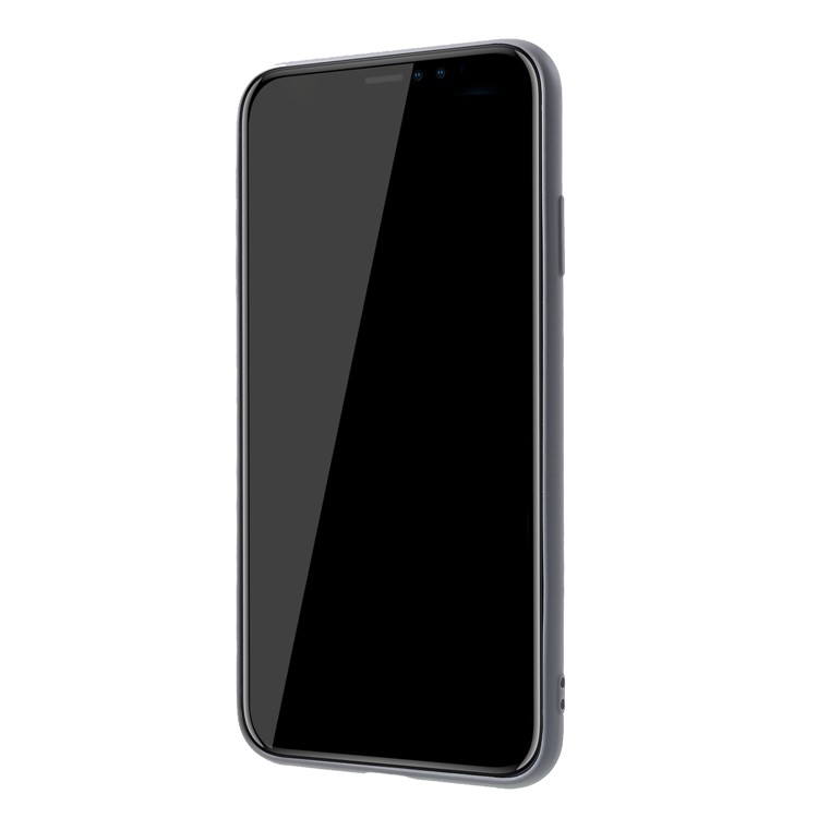 Para Iphone XS Max 6.5 Polegada ROAR KOREA Todos Os Dias Fosco TPU Shell Voltar - Cinzento-2