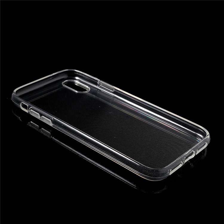 10Pcs/Set Clear Soft TPU Mobile Phone Cover with Non-slip Inner for iPhone 9 6.1 inch-5