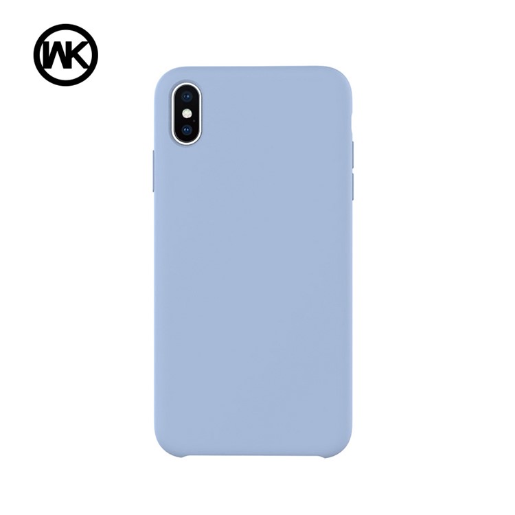 

WK Moka Жидкий Силиконовый Защитный Кожух Для Iphone 9 Плюс 6,5 Дюйма - Синий, iPhone XS Max 6.5 inch