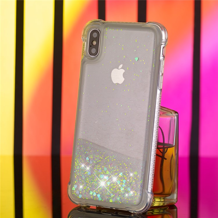 Glitter Powder Quicksand Shockproof TPU Casing for iPhone 9 Plus 6.5 inch - Multi-color-5