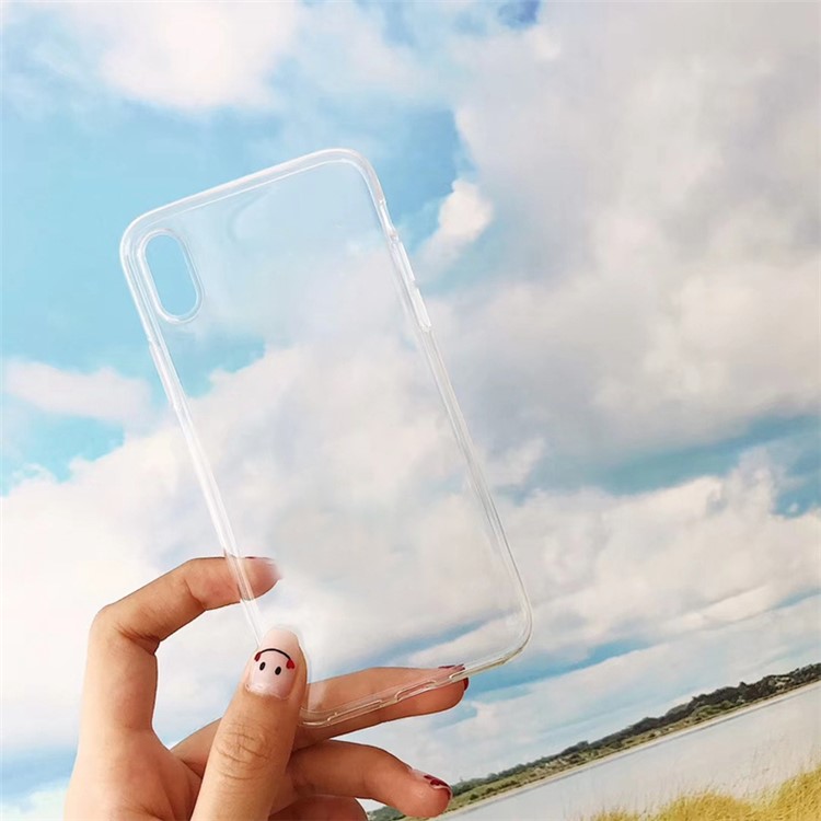 NXE Transparent TPU Protection Mobile Case Accessory for iPhone 9 Plus 6.5 inch-1