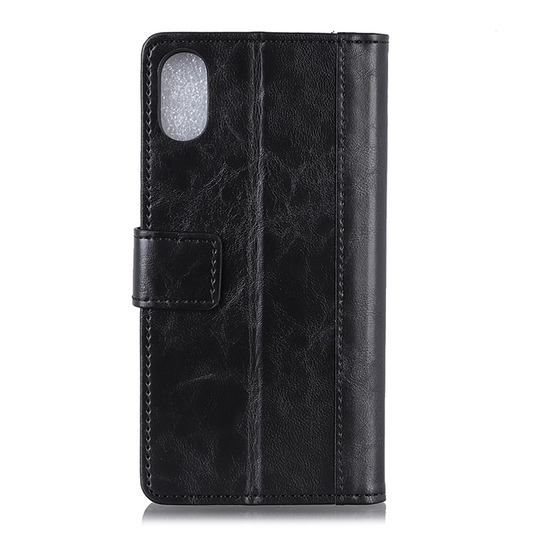 Rivet Decor Stand Wallet Magnetic Leather Phone Case for iPhone 9 Plus 6.5 inch - Black-8