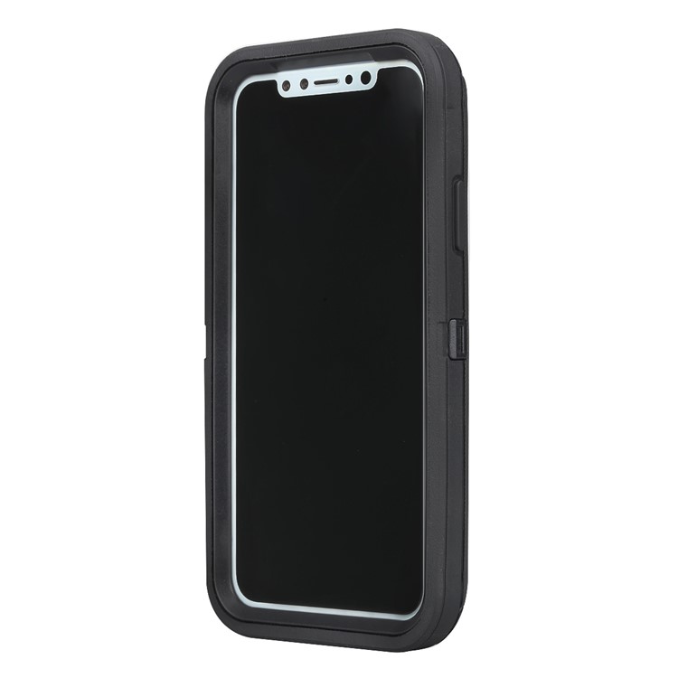 Shockproof Drop-proof Dust-proof PC + TPU Hybrid Case for iPhone XS Max 6.5 inch - Black-2