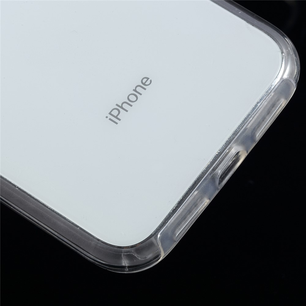 For iPhone XR 6.1 inch Two Pieces Front TPU + PC Back Full Body Protection Case-4
