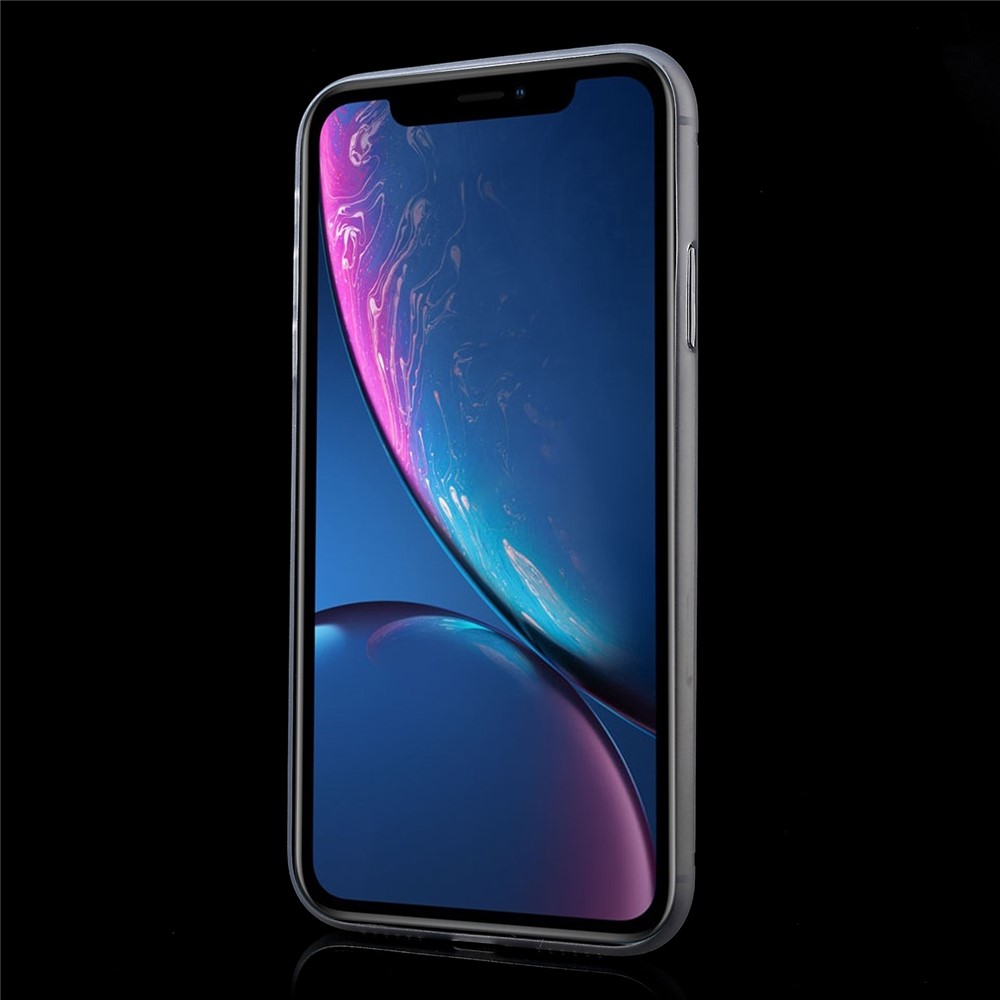 Pour Iphone XR Coque De Téléphone Portable En Plastique Ultra-mince De 6,1 Pouces - Transparent-2
