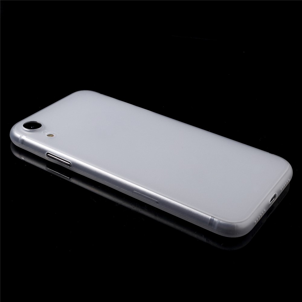 Pour Iphone XR Coque De Téléphone Portable En Plastique Ultra-mince De 6,1 Pouces - Transparent-4