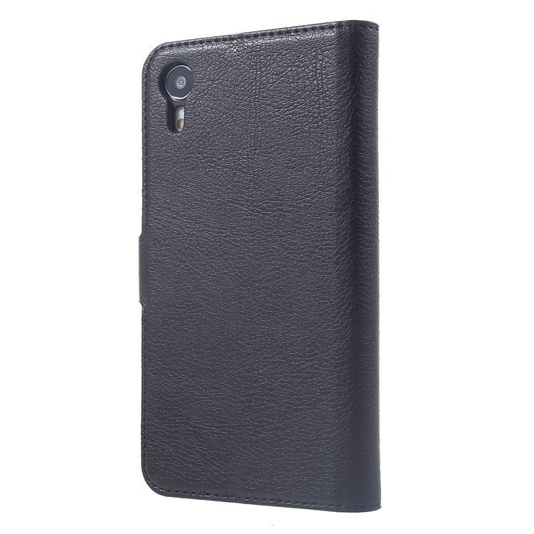 KAIYUE Premium PU Leather Wallet Cell Phone Case for iPhone XR 6.1 inch - Black-2