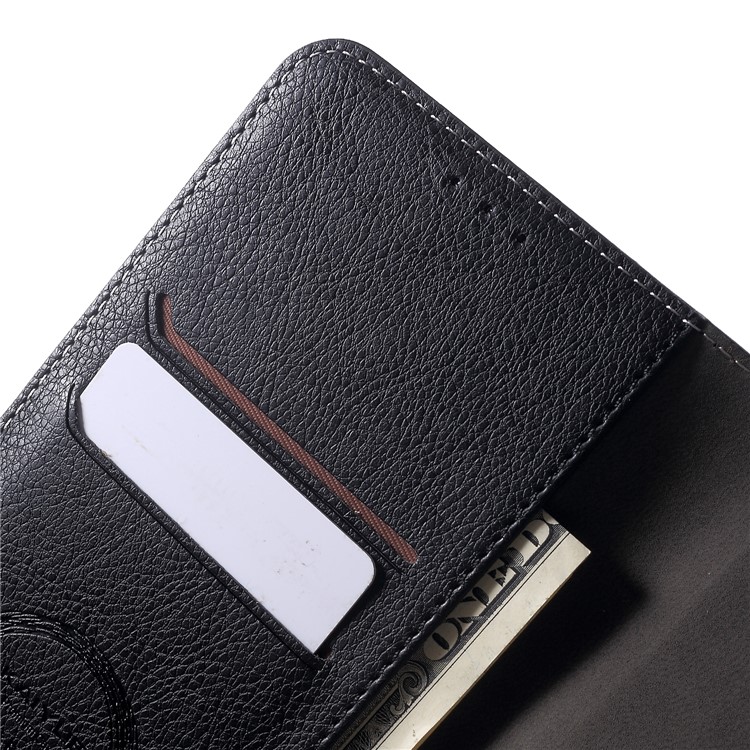 KAIYUE Premium PU Leather Wallet Cell Phone Case for iPhone XR 6.1 inch - Black-7