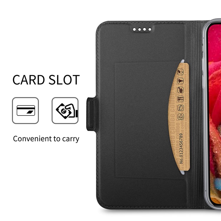 Magnetic Stand Leather Mobile Casing for iPhone XR 6.1 inch - Black-5
