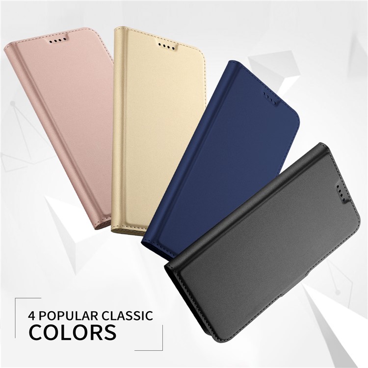Magnetic Stand Leather Mobile Case for iPhone XS Max 6.5 inch - Black-8