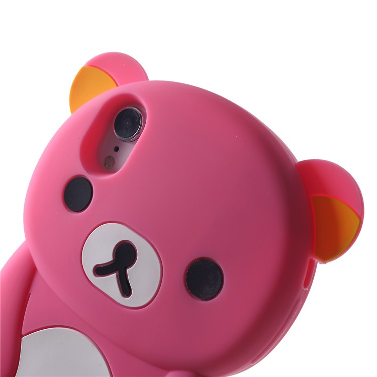 Cute 3D Rilakkuma Silicone Cell Phone Case for iPhone XR 6.1 inch - Pink-5