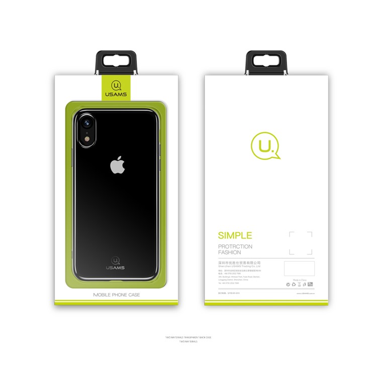 USAMS Kingdom Series Electroplated Soft TPU Case for iPhone Xs 5.8 inch - Black-4