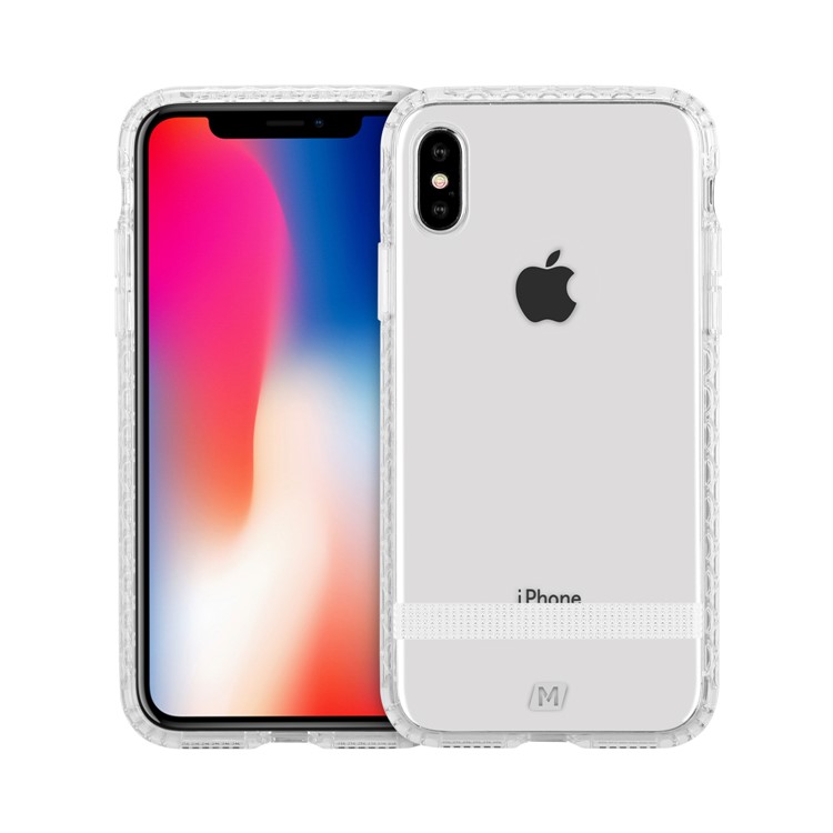 MOMAX Crystal Clear Shockproof TPU Case for iPhone XS 5.8 inch - Transparent-1