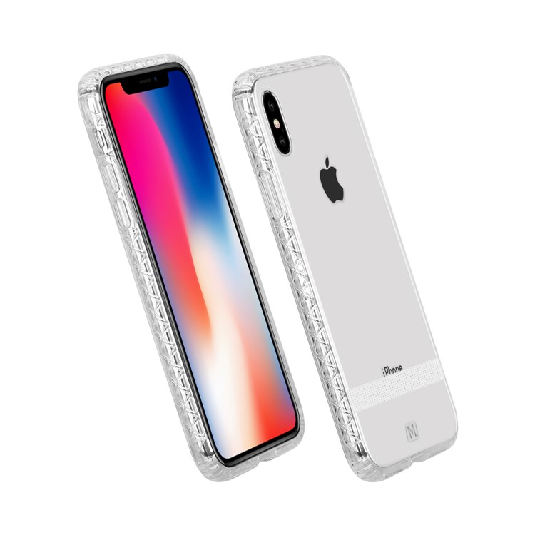MOMAX Crystal Clear Shockproof TPU Case for iPhone XS 5.8 inch - Transparent-7