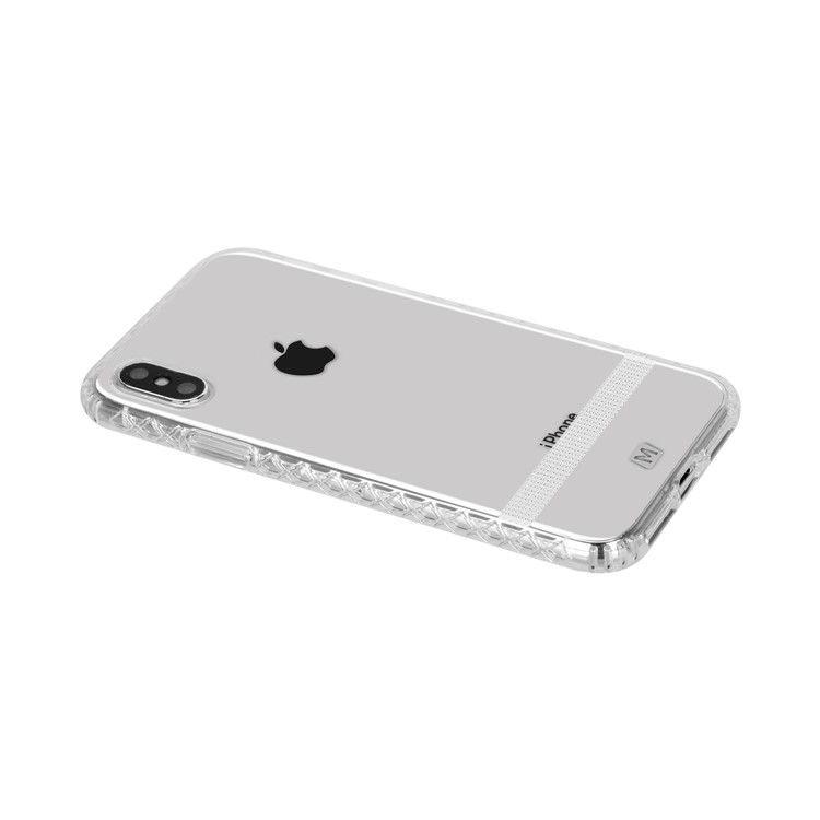 MOMAX Crystal Clear Shockproof TPU Case for iPhone XS 5.8 inch - Transparent-8