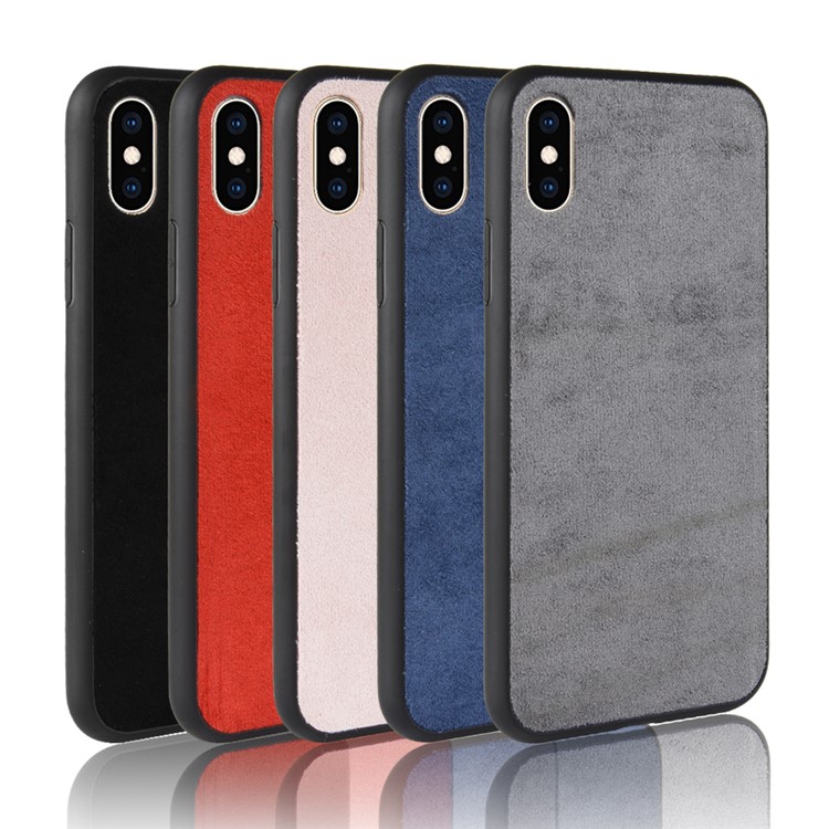 coque iphone xs velour